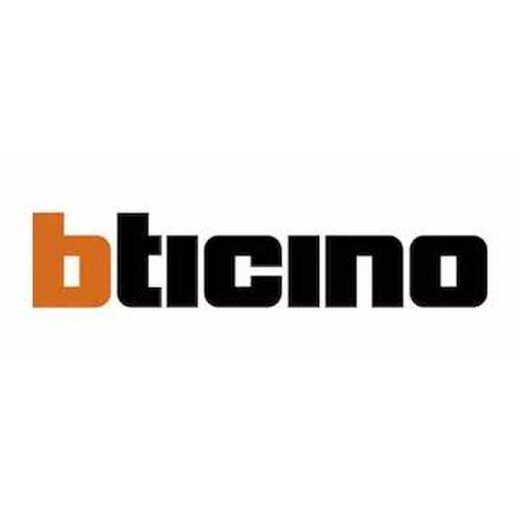 Bticino Steckdosen-KombinationSchutzkontakt N4140A16-EU Living Light Italien 2-modulig Weiss