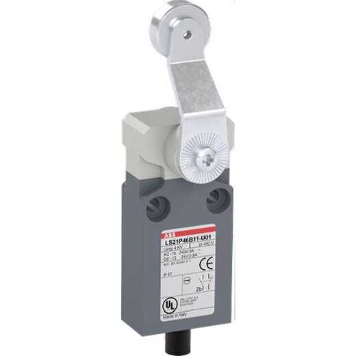 ABB Stotz-Kontakt Kompakt-Positionsschalter LS21P46B11-U01 grau IP67 1SBV016046R3801