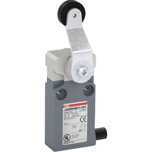 ABB Stotz-Kontakt Kompakt-Positionsschalter LS20M45B11-U01 IP67 1SBV015545R2601