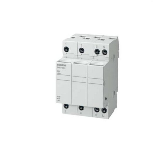 Siemens Sicherungssockel Gr.10x38mm 32A 3polig 3NW7033