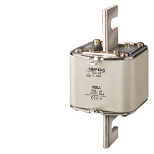 Siemens NH-Sicherungseinsatz mit Stirnkennmelder Gr.4 1250A 3NA3482