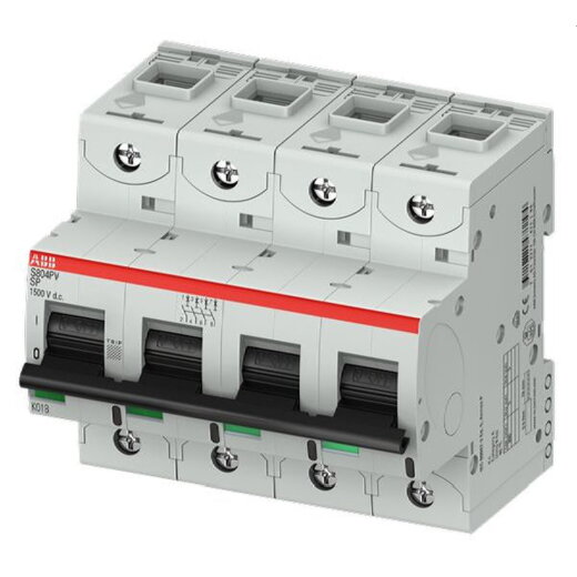 ABB Strangsicherung S804PV-SP10 1.500V DC 10A 4polig
