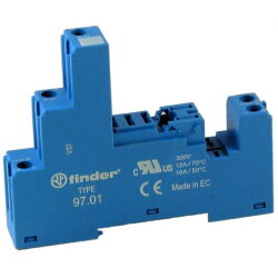 Finder Relaisfassung 97.01 blau 1 STK
