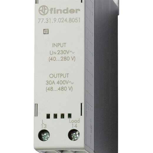 Finder Elektronisches Relais 77.31.9.024.8051 24VDC 1S 30A 1 STK