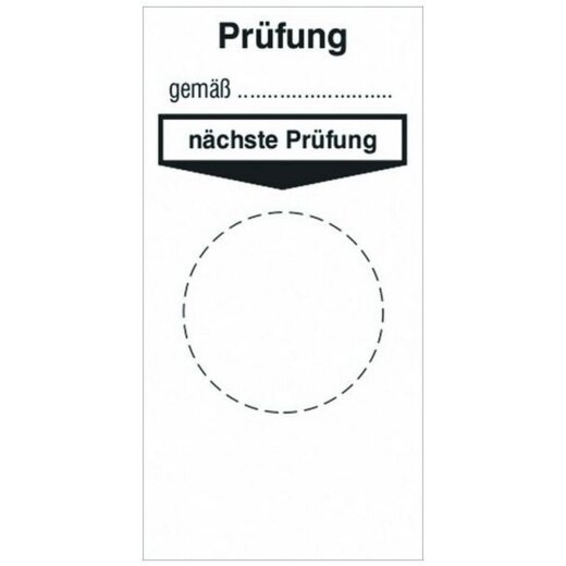 PROTEC.class Grundplakette PPGP Pruefung gemaess... (50 St.)