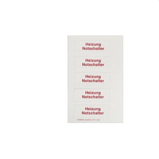 Siemens Schild 5TG1894