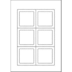 Gira Beschriftungsbogen 141100 E2 Typ 1