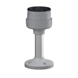 Schneider Electric Befestigungsplatte mit 100mm-Stab silber