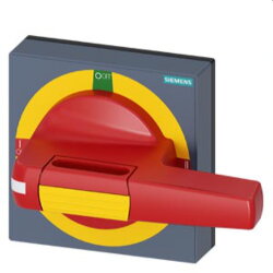 Siemens Handhabe mit Sichtblende Not-Aus 100x100 W8x8...