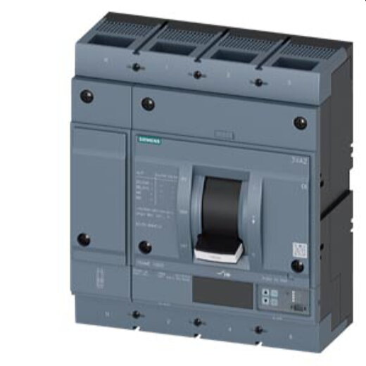 Siemens Leistungsschalter 3VA2 630A 4polig 55kA ETU5 LSI 3VA2563-5JP42-0AA0