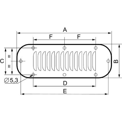 Schneider Electric Entlüftungsblech 417X120 RAL7035 NSYCAG417X120M