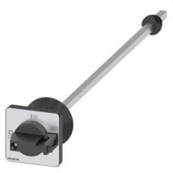 Siemens Türkupplungsdrehantrieb schwarz 48x48mm...