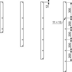 Schneider Electric Träger f. Montage Platte o....
