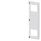 Siemens Türhälfte SIVACON links IP40 1800x450 RAL7035 8MF1870-2UT25-3BA2