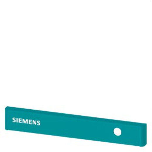 Siemens Zierblende 400mm mit Schriftzug petrol 8MF1040-2CD17