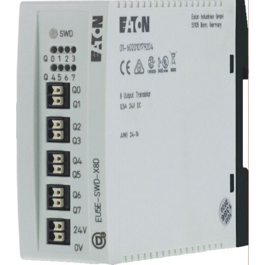 EATON Electric Digitalmodul EU5E-SWD-X8D 8Ausgänge 24V 0,5A