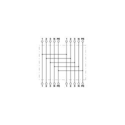 Phoenix Contact H-Verteiler QPD H 4PE2,5 4X9-16 BK...