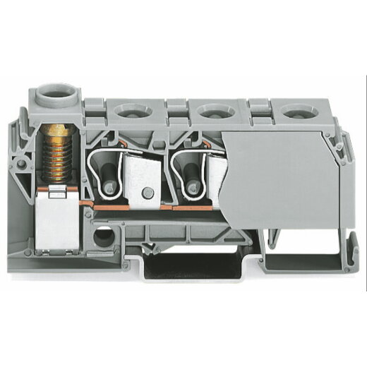 WAGO Verteilerklemme 284-621 CLAMP grau