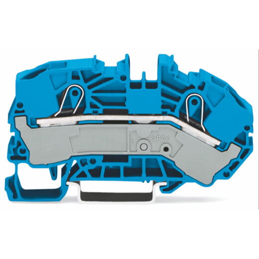 WAGO 2 Leiter Verteilereinspeiseklemme 2016-7604 TOPJOB S blau 16qmm