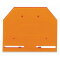 WAGO Abschlussplatte u. Zwischenplatte 280-302 orange