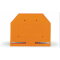 WAGO Abschlussplatte u. Zwischenplatte 283-302 orange