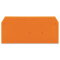 WAGO Abschlussplatte u. Zwischenplatte 280-309 orange