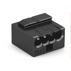 WAGO Verbindungsdosenklemme 4polig Micro 0,6-0,8qmm...