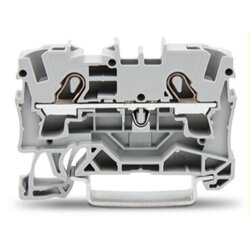 WAGO 2 Leiter Durchgangsklemme 2004-1201 4qmm grau