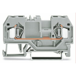 WAGO 2 Leiter Durchgangsklemme 281-901 4qmm grau
