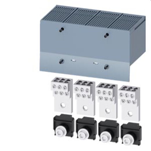 Siemens Rundleiteranschlussklemme 6 Leitungen 3VA2 400/630 3VA9384-0JF60