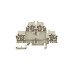 Weidmüller Doppelsteckklemme ZDK 2.5 1674300000