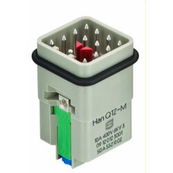 Harting Stiftkontakt 09120123001 Han Q12-M-QL