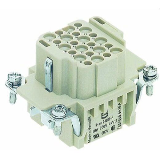 Harting Buchsenkontakt 09160243101 HAN 24DD-F-C