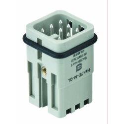 Harting Stiftkontakt 09210072632 HAN 7D-M 0,3-1,5qmm