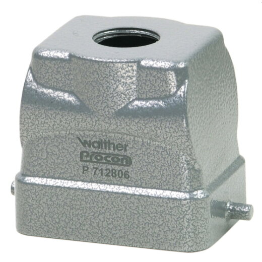 Walther Tüllengehäuse P712806 6polig 1xM20 40mm hoch gerade P712806