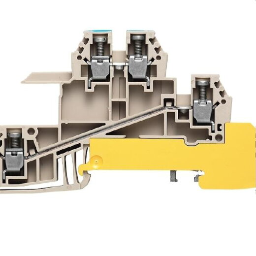 Weidmüller Dreileiter-Installationsklemme WDL 2.5/S/N/L/PE 1030700000