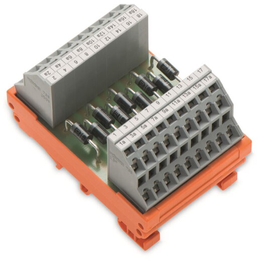 WAGO Diodengatter offen mit 9 Dioden 1N