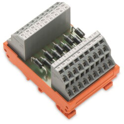 WAGO Diodengatter offen mit 9 Dioden 1N