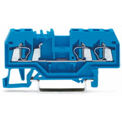 WAGO 3 Leiter Durchgangsklemme 280-684 blau 2,5qmm