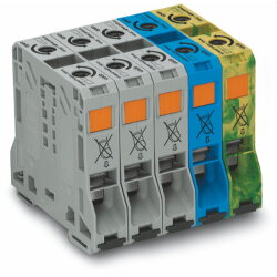 WAGO Drehstromset 285-159 für Hochstromklemmen 50qmm