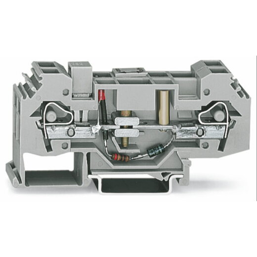 WAGO Erdleiter Trennklemme 282-139 230V grau