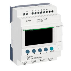 Schneider Electric Modul Kompakt Zelio Logic 10 E/A 24V...