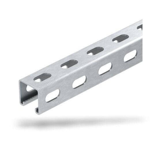 OBO Profilschiene MS4141PP3000FT 3000x41x41 Seitenlochung