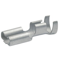 Klauke Flachsteckhülse n. DIN 6,3x0,8mm 0,5-1qmm...