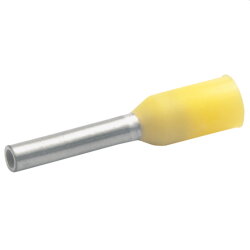 Klauke Aderendhülse n. DIN 0,25qmm 6mm hellgelb VZ...