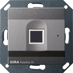 Gira Keyless In 261728 Fingerprint System 55 anthrazit...