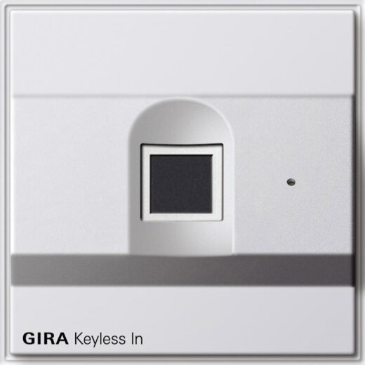 Gira Keyless In 261766 Fingerprint Gira TX_44 reinweiss 261766