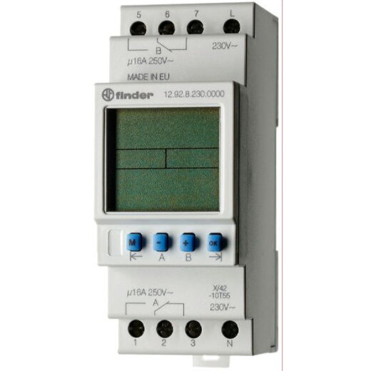 Finder Astro-Schaltuhr 12.92.8.230.0000 1W. Tages+Wochenprogr.