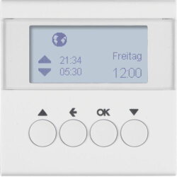 Berker Zeitschaltuhr M385741188 polarweiss matt