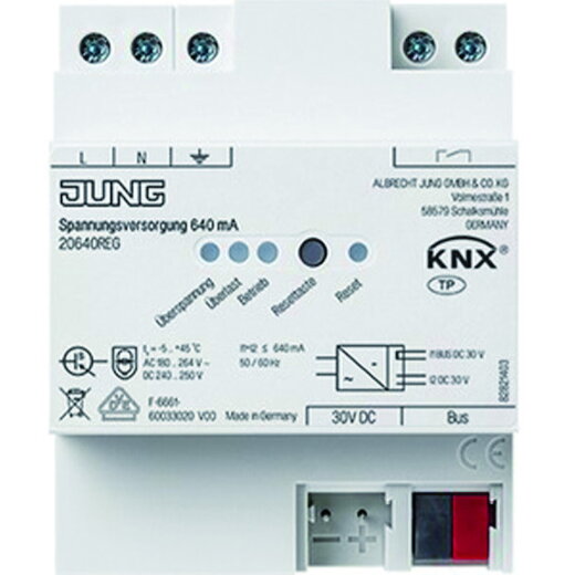 Jung KNX Spannungsversorgung, 640 mA 20640REG